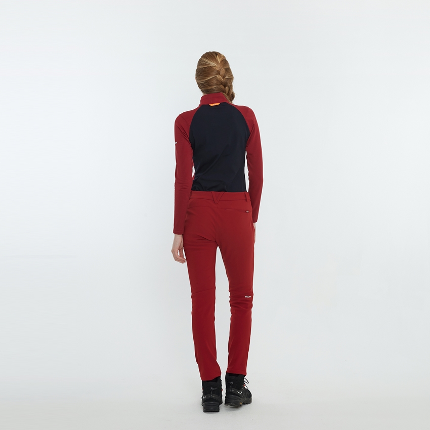 WOMEN PEDROC 2/3 ZIP-UP L/S T-SHIRT